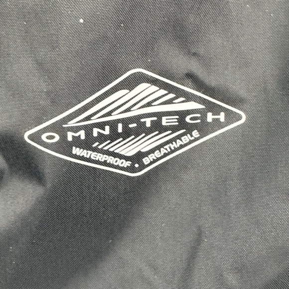 Columbia Omni-Tech Men Rain Pants Large Black Waterproof Breathable Pull On NEW - Picture 7 of 11